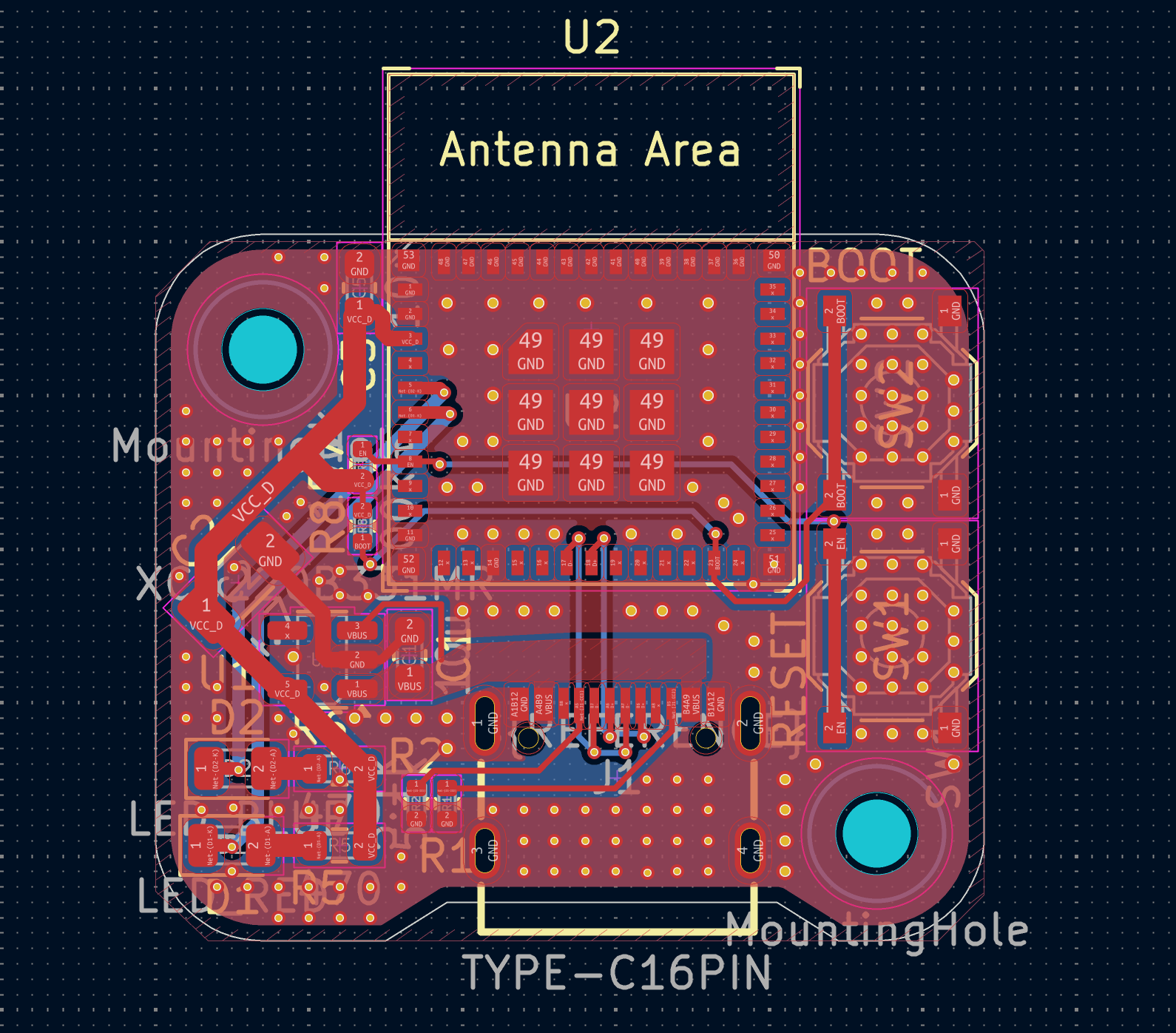 基板パターン（表面）